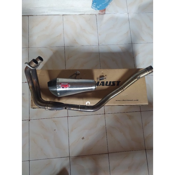KNALPOT R9 ZETA FULLSISTEM ORIGINAL HONDA CBR 250RR CBR250RR CBR 250 RR TAHUN 2017-2022 FULLSISTEM O
