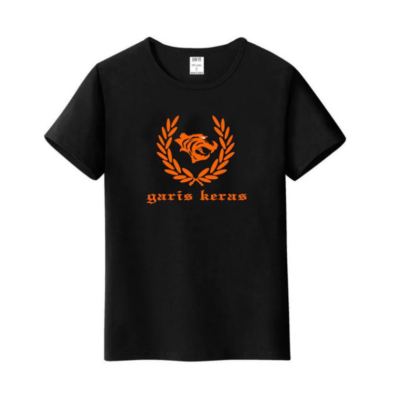 Kaos PERSIJA JAKMANIA GARIS KERAS - Kaos Distro Pria Wanita Custom Unisex Katun