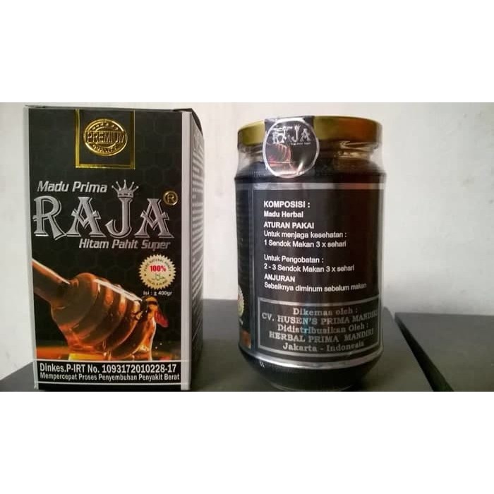 

MADU PRIMA RAJA 400gr Madu Hitam Pahit Super 400 GR Botol KACA - MMD2590