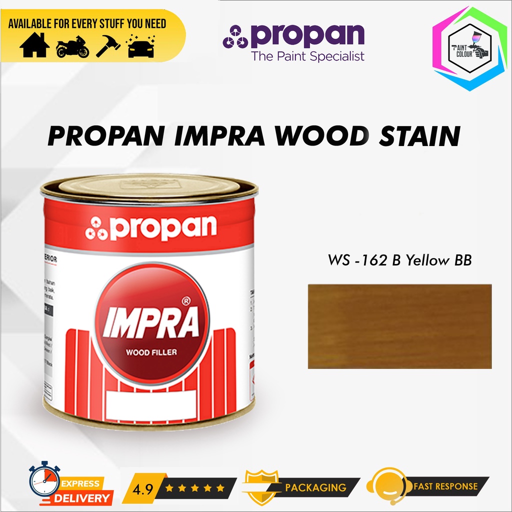 IMPRA WOOD STAIN WS 162 B - YELLOW BB 1 Liter