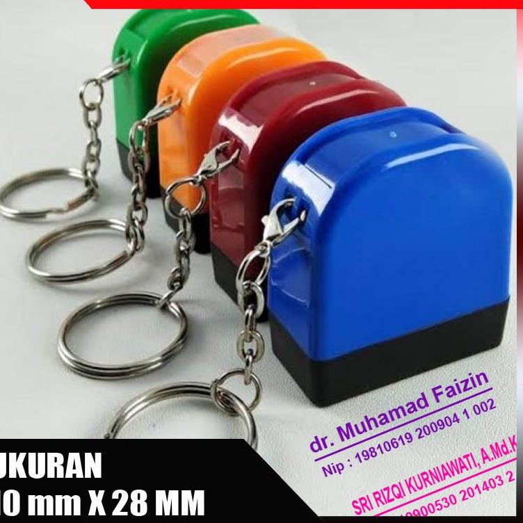 

[PRODUK KCNUA] STEMPEL NAMA | DOKTER | BIDAN | PERAWAT | NIP | NAMA NOMOR HP | JABATAN EPL
