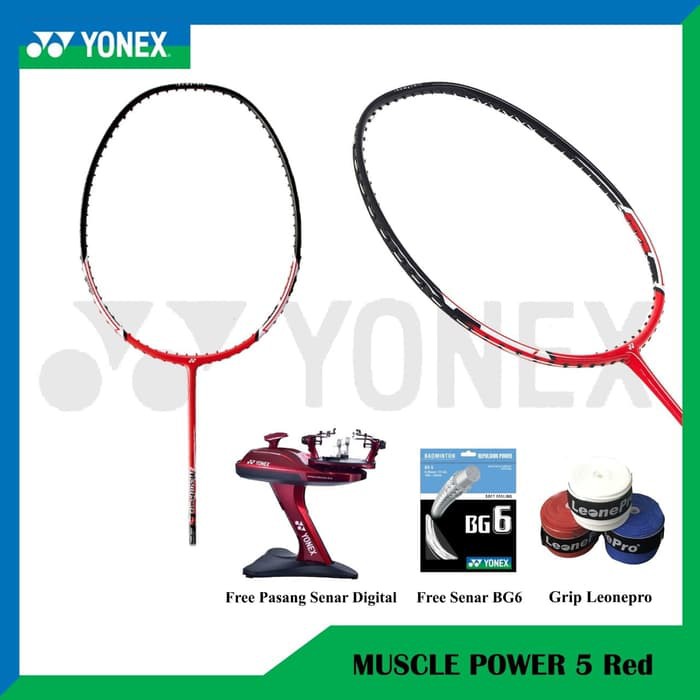 Yonex Muscle Power 5 Raket Badminton Original