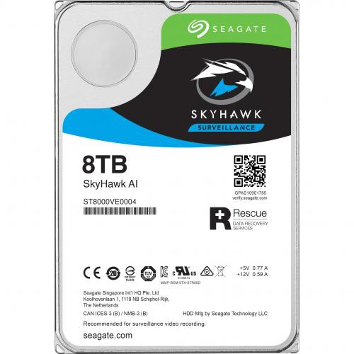 SEAGATE SKYHAWK 8TB 3,5&quot; Hardisk Internal CCTV Resmi