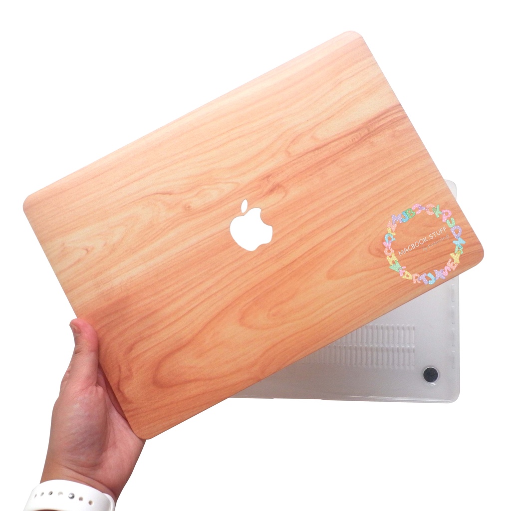 CASE MACBOOK Case DRW WOODEN NEW AIR PRO RETINA 11 12 13 14 15 16 INCH NON /  WITH CD ROOM / TOUCHBAR / TOUCH ID / M1 2020 2021 2022