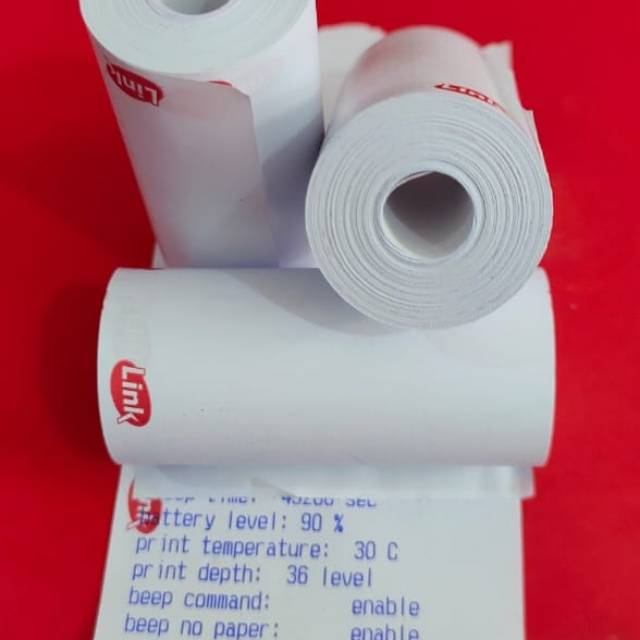 

Kertas thermal edc link 56x28mm