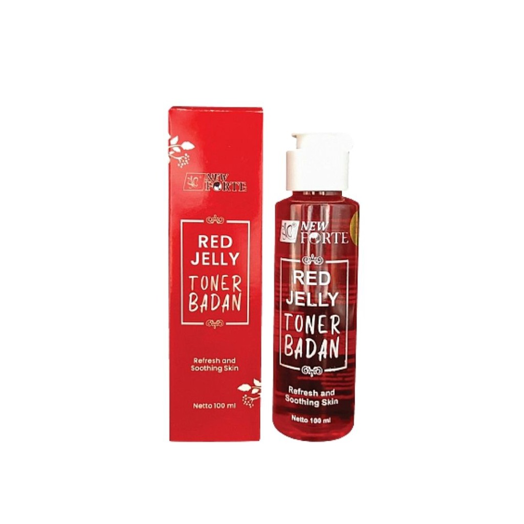 SYB FORTE RED JELLY TONER BADAN ORIGINAL BPOM