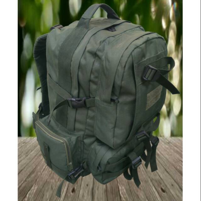 Termurah Ransel army lebanon hijau tni cordura, ransel besar tas laptop, tas gunung