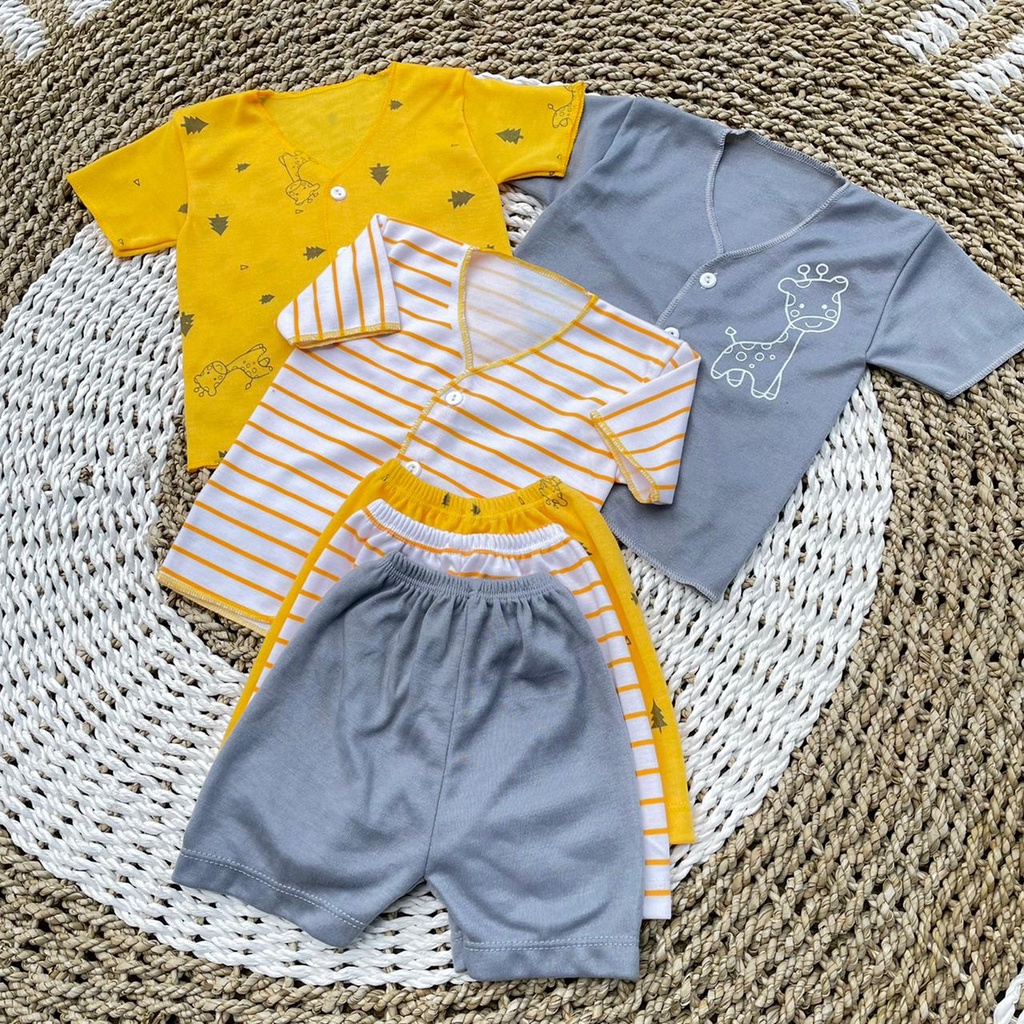 PROMO 7.7 18 PCS Baju Bayi Celana Bayi Setelan Bayi  Baju Bayi Newborn Baju Bayi Baru Lahir Baju Bayi Kekinian SERIES KOMBINASI