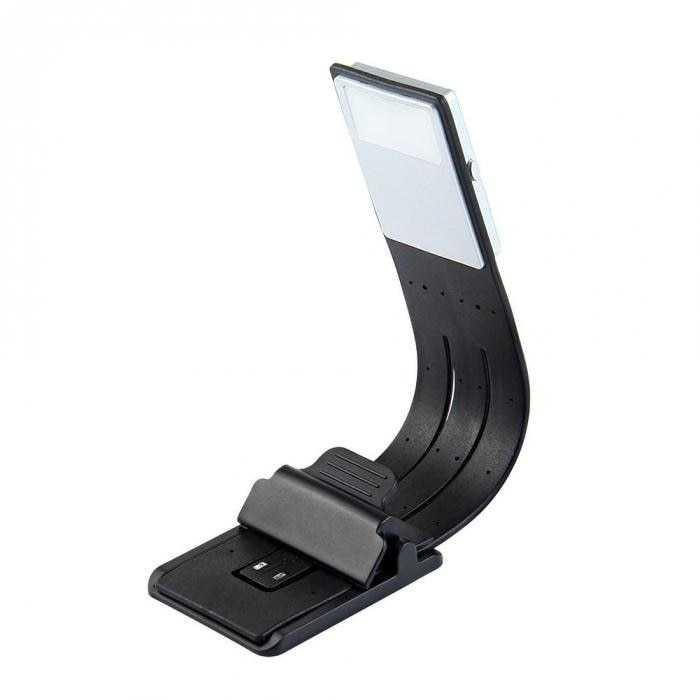 Lampu Baca LED Detachable Flexible Clip Bookmark Lights - KD-20 ( Mughnii )