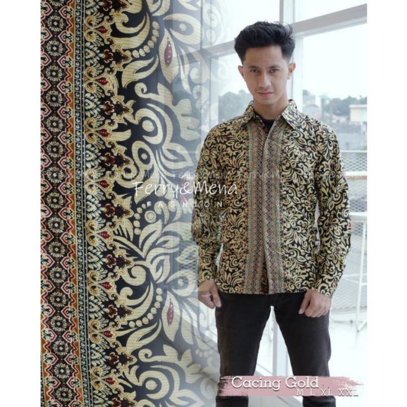 KEMEJA BATIK/KEMEJA ACARA/KEMEJA BATIK PESTA/KEMEJA BATIK MODERN/KEMEJA PRIA