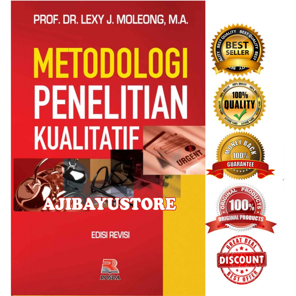 Metodologi Penelitian Kualitatif Prof Lexy J Moleong Shopee Indonesia