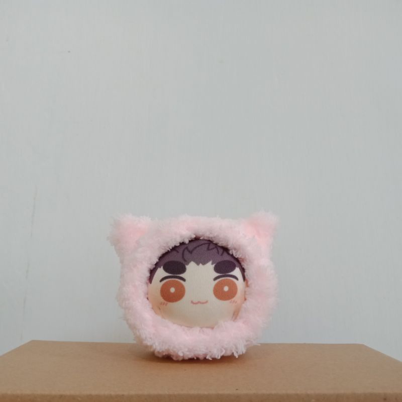 Fluffy Crochet Omanjuu Case Hat Baju
