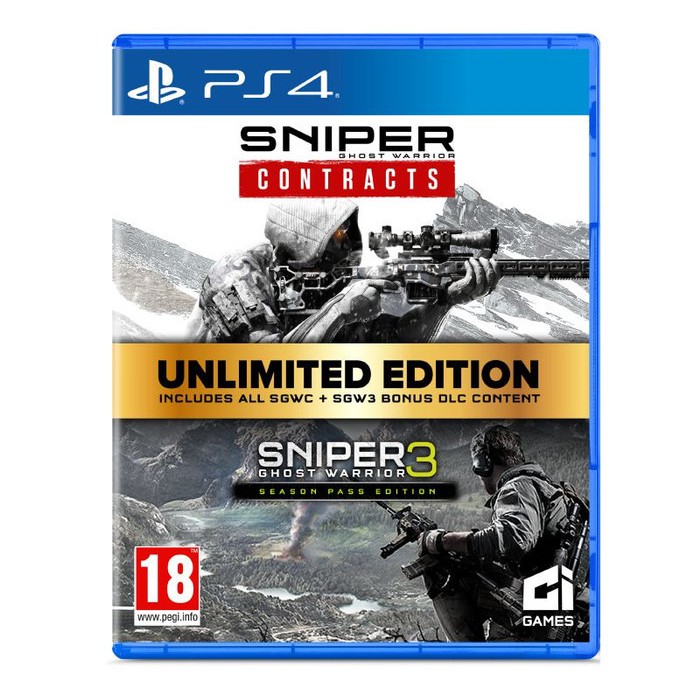 PS4 Sniper Ghost Warrior Unlimited Edition