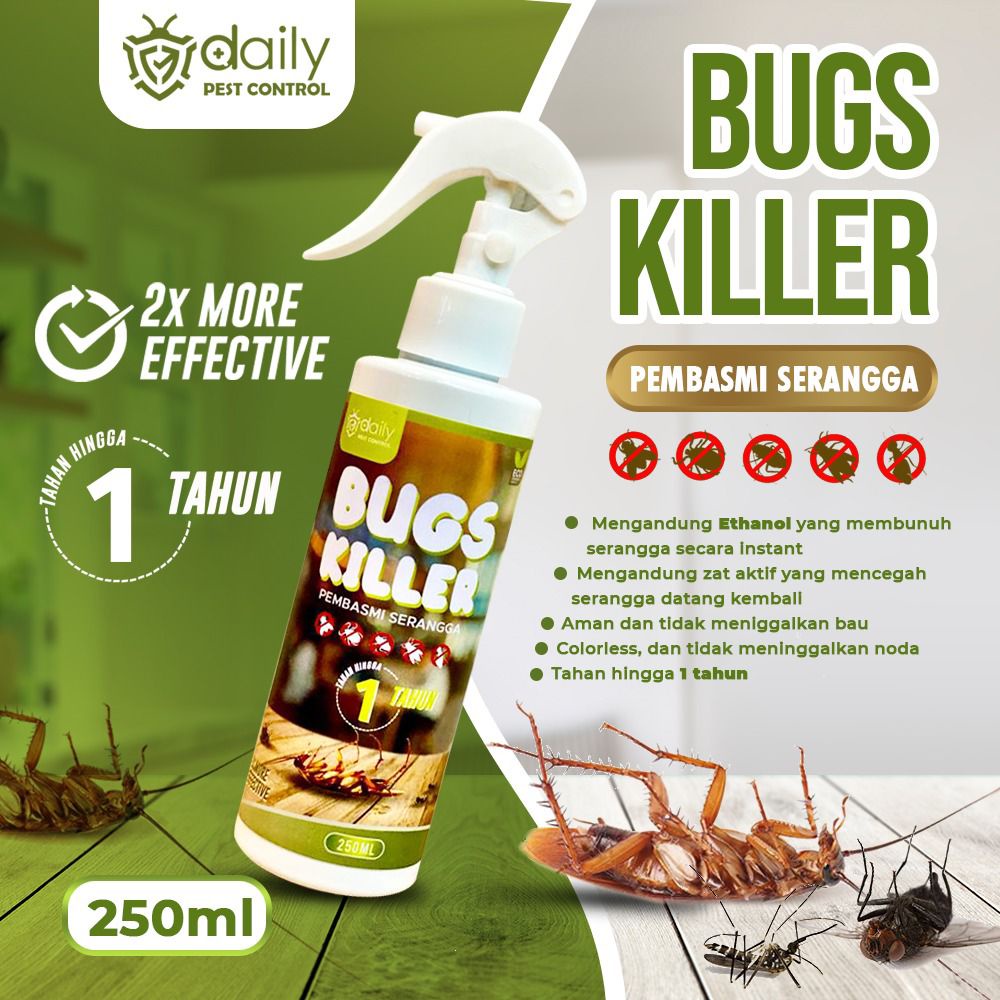 CAIRAN ANTI SERANGGA DAILY BUGS KILLER SPRAY PEMBASMI SERANGGA ANTI SEMUT/ANTI KECOA