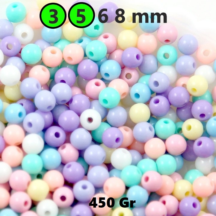 Manik kapur,/Manik susu /Mote Dop  Uk 3-5mm Harga/450g