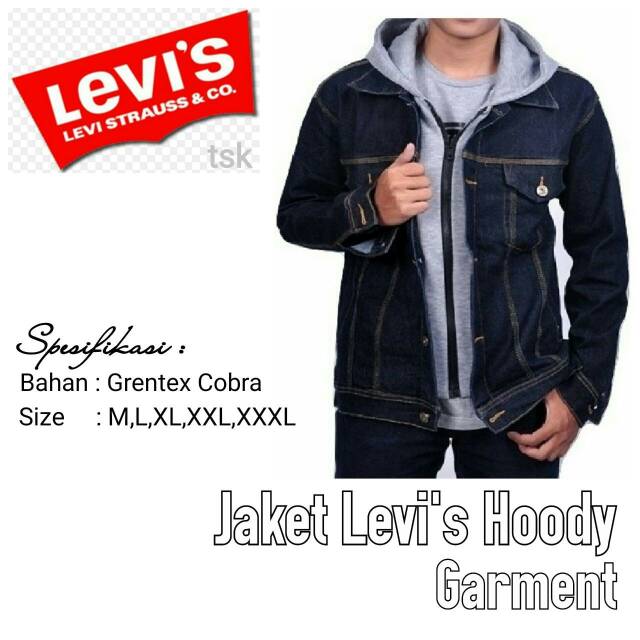 Jaket Jeans Hoodie Cowok Murah!!!