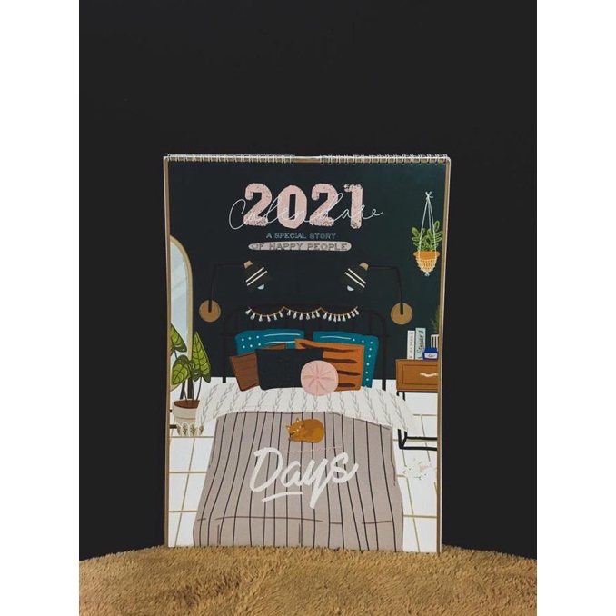 

Kalender Dinding Custom 13 Halaman Hannger Spiral Art Carton 260 Terlaris