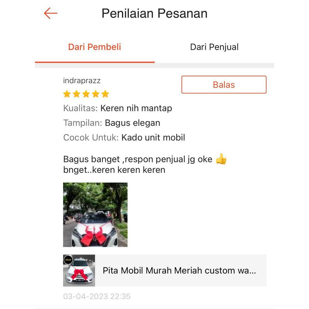 Pita mobil lengkap dengan 4 pita handle pintu