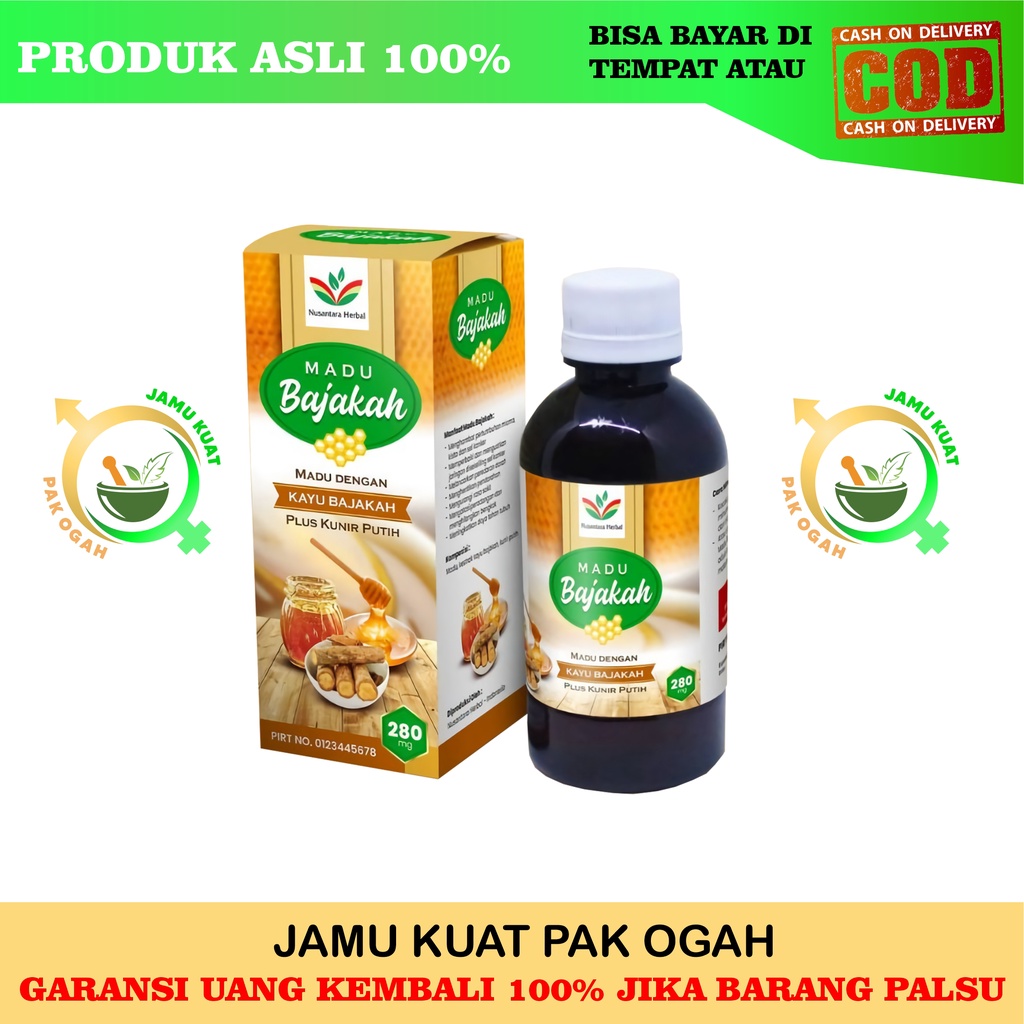 

Madu Majakah Madu Herbal Akar Bajakah