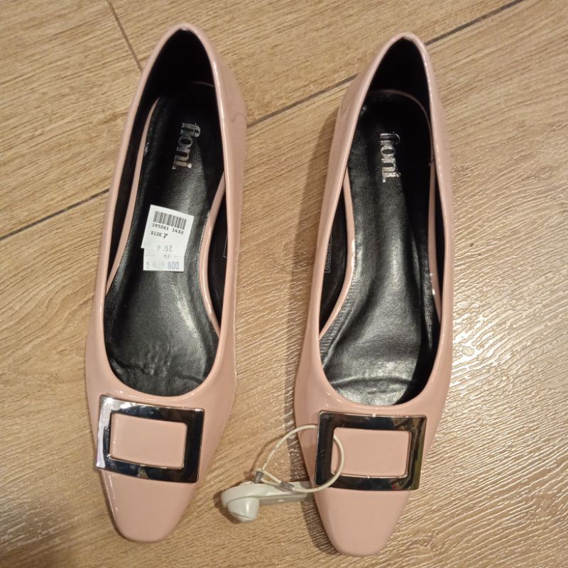 sepatu flat shoes women's fioni fashion dress 195261