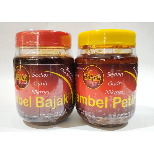 

Paket Sambal Bajak Terasi & Sambal Petir Special