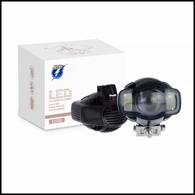 Lampu Tembak Led Lampu Sorot Lampu Kabut E03C Dengan Port Usb Charger