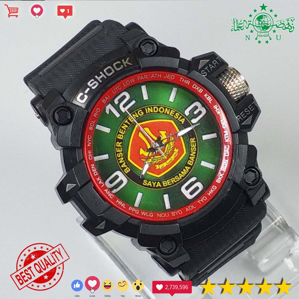 (SPECIAL EDITION) JAM TANGAN NAHDLATUL ULAMA {LIST MERAH}