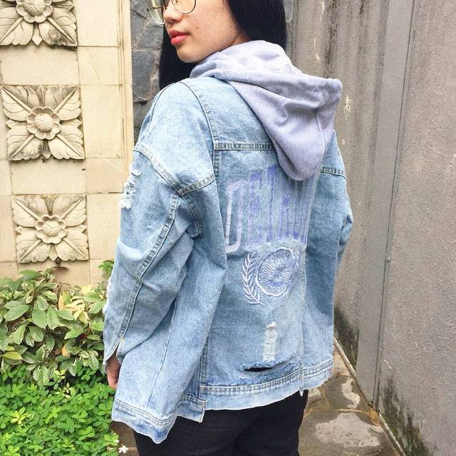 Detroit Denim Jacket Hoodie