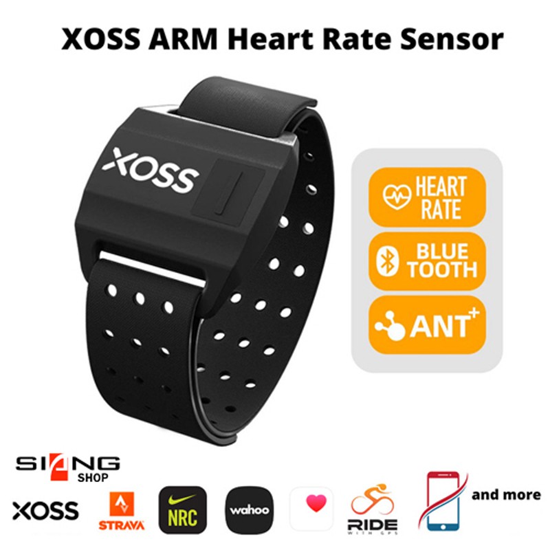 Paket XOSS G Plus dan XOSS Armband HRM