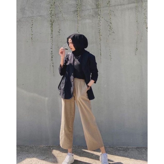 Celana Kulot Linen Highwaist Celana Linen Wanita Celana Loose Cullote Celana Basic Wanita Celana Linen Celana Highwaist Celana Kulot Kekinian Celana Wanita Premium Celana Hits Wanita Cullote Pants Wanita