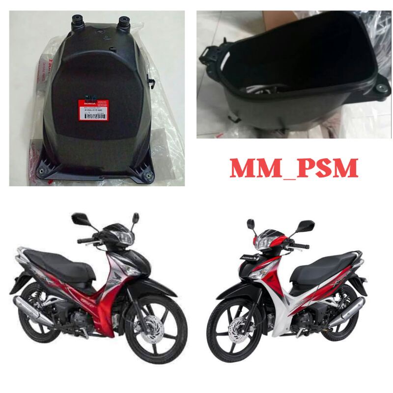 BOX BAGASI BOX HELM BOX JOK BOX LUGGAGE SUPRA X 125 HELM IN ORIGINAL KODE PART 8125A-KYZ-900