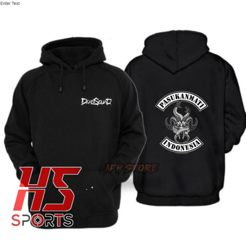 JAKET HOODIE DEADSQUAD SNAKEGOAT PASUKAN MATI BAND METAL MUSIK