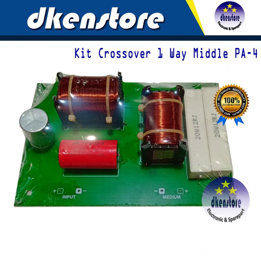 Kit Crossover 1way PA4 Middle