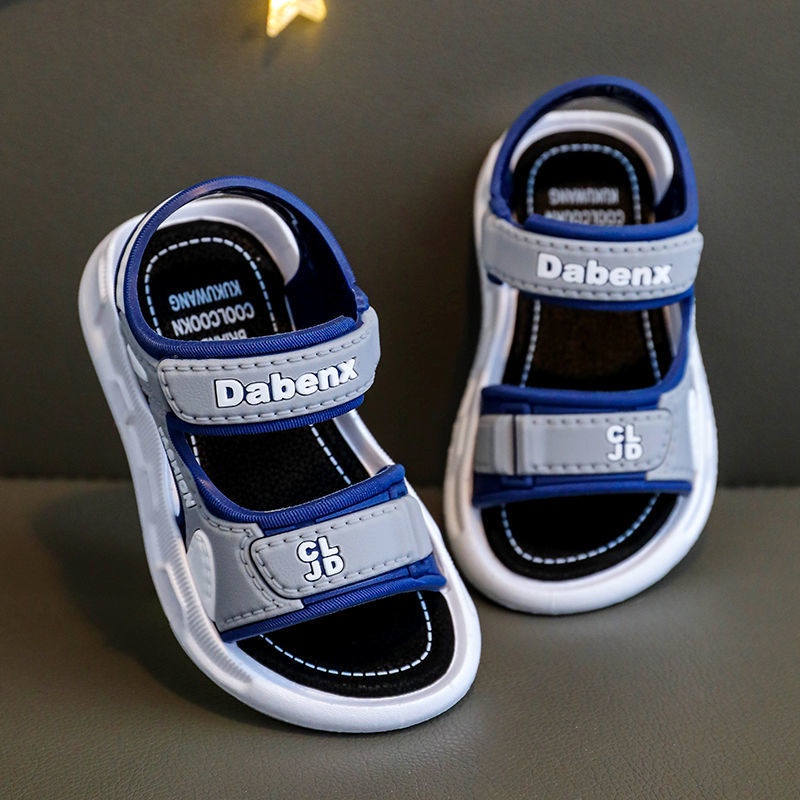 LittleAaron DABENX 909+7 Sandal gunung Sepatu Sandal Anak Laki Laki Bahan PU Model Lucu 2-6 Tahun Import Sport Termurah