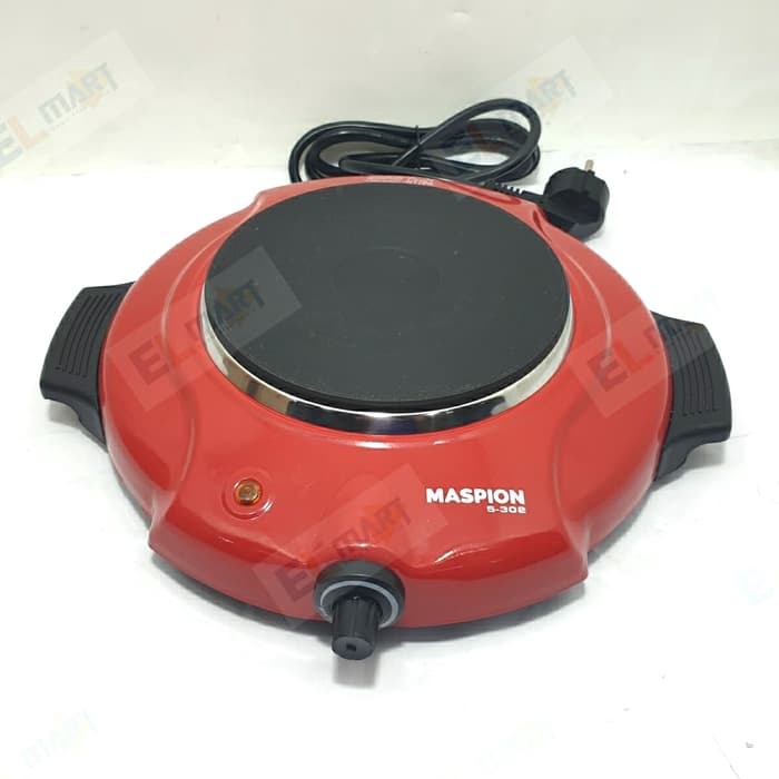 Kompor Listrik Maspion S 302 / Electric Stove S302 Merah