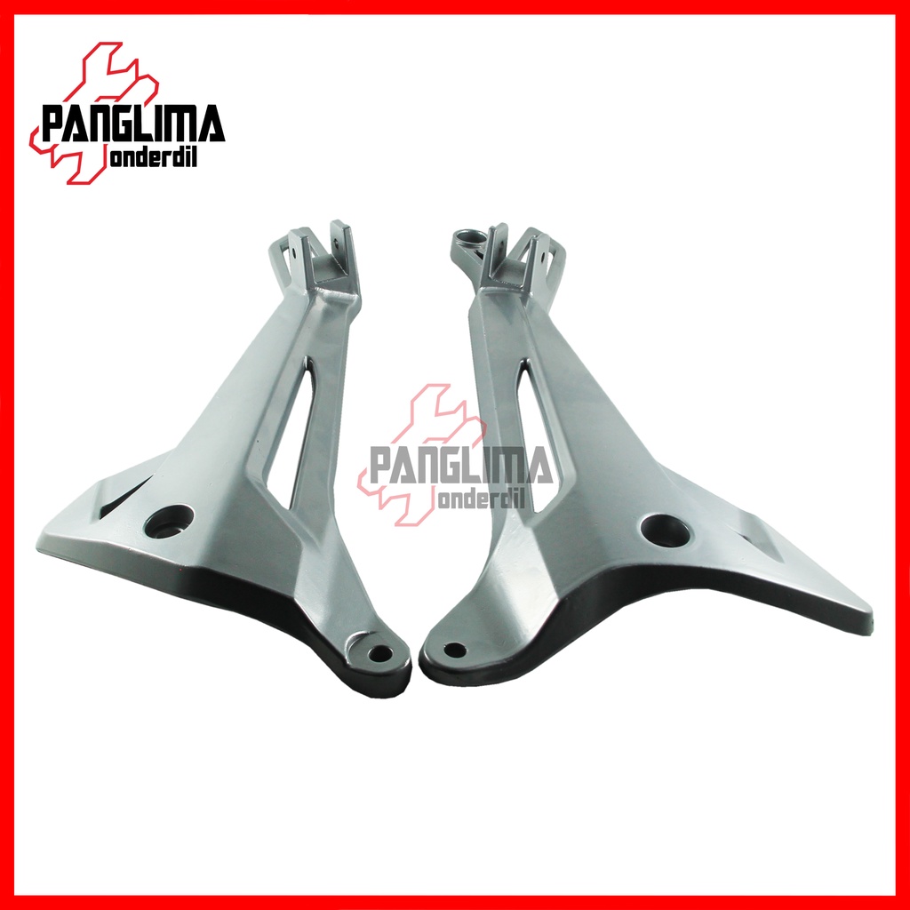 Ayunan Footstep Belakang Supra X 125 Old 2005-2006 &amp; Karisma-Kharisma D Dudukan-Pangkon-Breket Foot Step