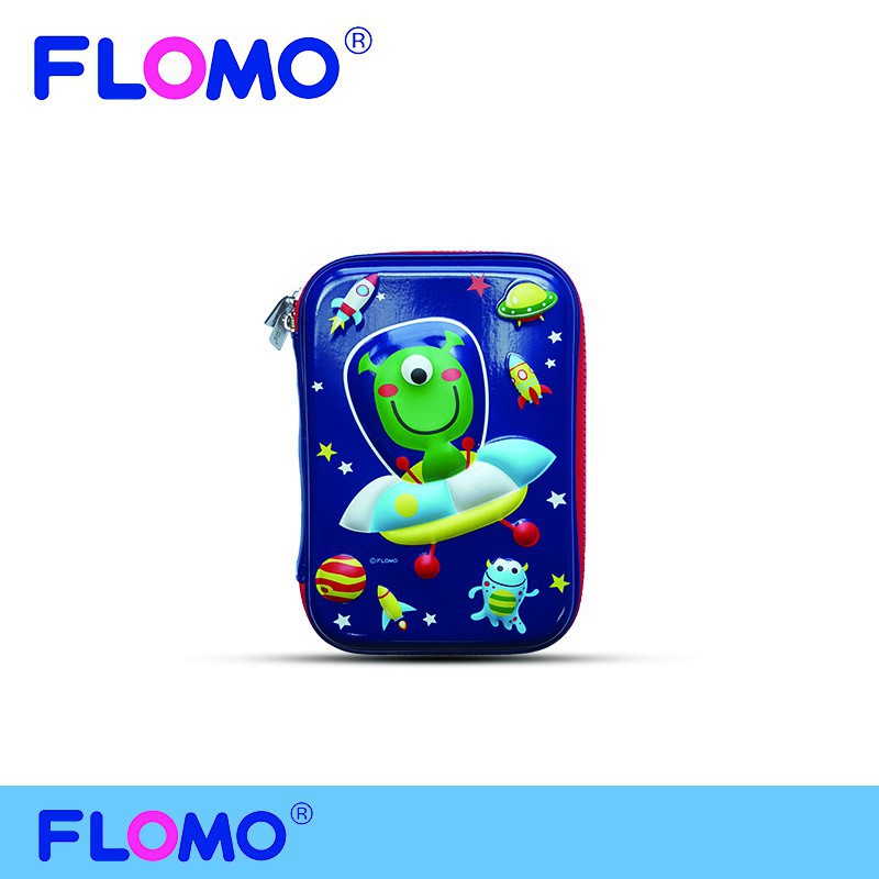 

Asaba Bandung - Flomo Zipper Pencil Case - Alien
