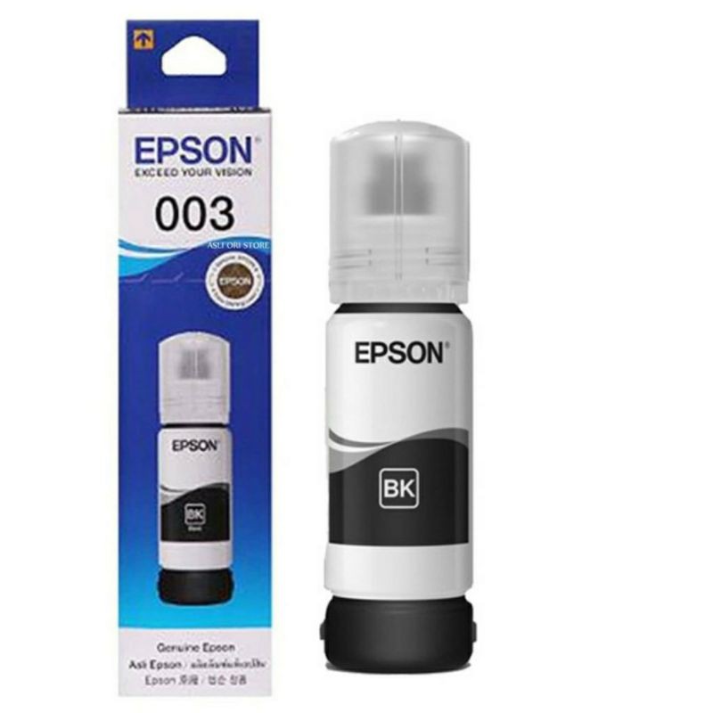 Tinta Epson 003 Black Original L1110 L3110 L3116 L3150 L3156 L5190