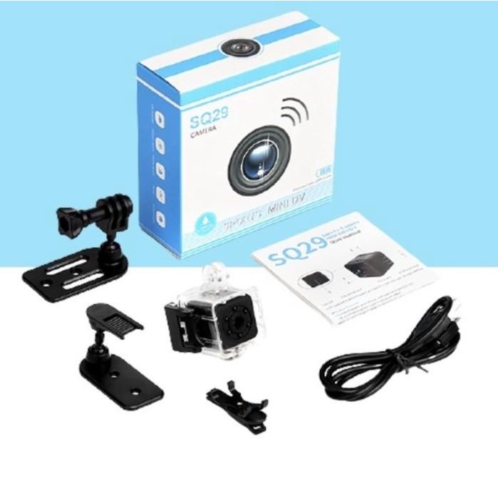 Ip Cam Kamera Mini Dv Sq13 Wifi Night Vison Wide Agle/Spy Cam Sq13 Wifi Ori