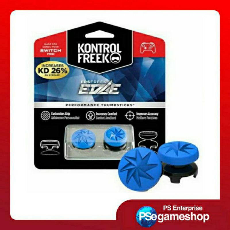 KontrolFreek FPS Freek Edge untuk Nintendo Switch Pro Controller (2155-NP) Biru