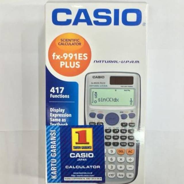 

Casio fx 991 es plus