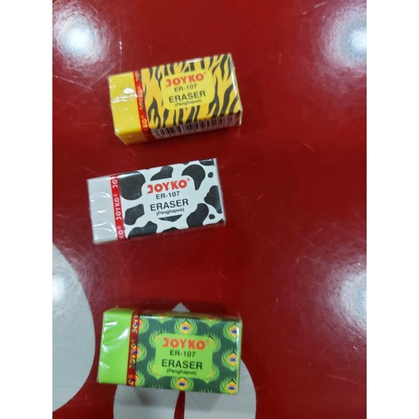 

Penghapus Eraser Apusan Karet Joyko ER-107 Colourful