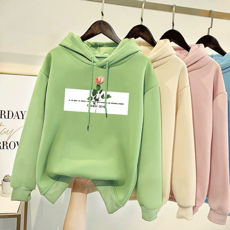 hoodie wanita korea