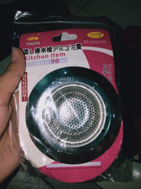 1pc Filter Penyaring Saluran Air Dengan Bahan Stainless Steel Untuk Dapur / Kamar Mandi