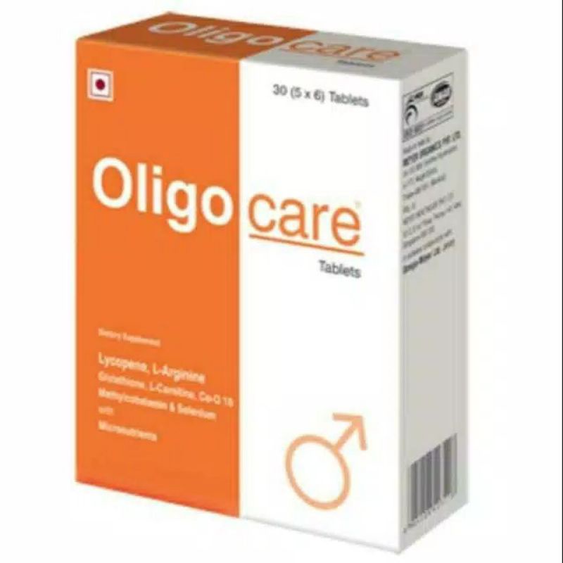 Suplemen OLIGOCARE Membantu Kesuburan Pria / Ecer dan Strip isi 6 Tablet / Oligocare Original