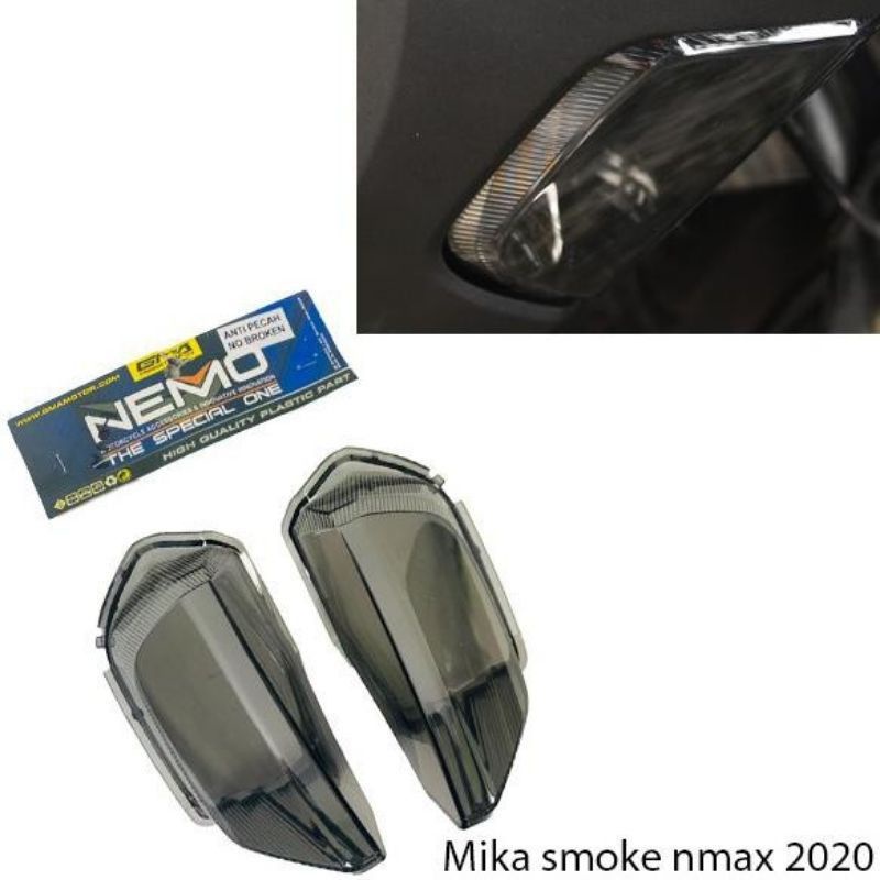 Mika Smoke Sein Sen New Nmax 2020-2022 NEMO/Mika Lampu Sein Nmax New