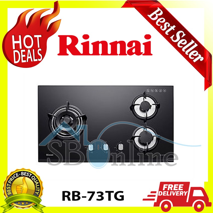 Kompor tanam rinnai RB 73TG