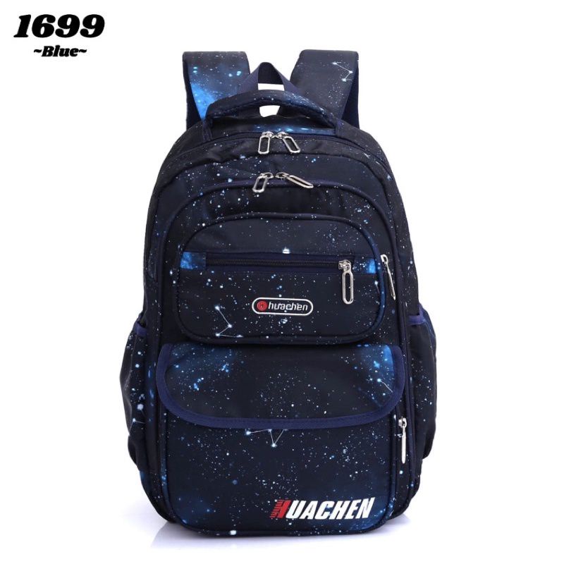 Tas ransel backtoschool backpack Tas ransel sekolah anak pria/wanita open case Tas ransel sekolah anak galaxy