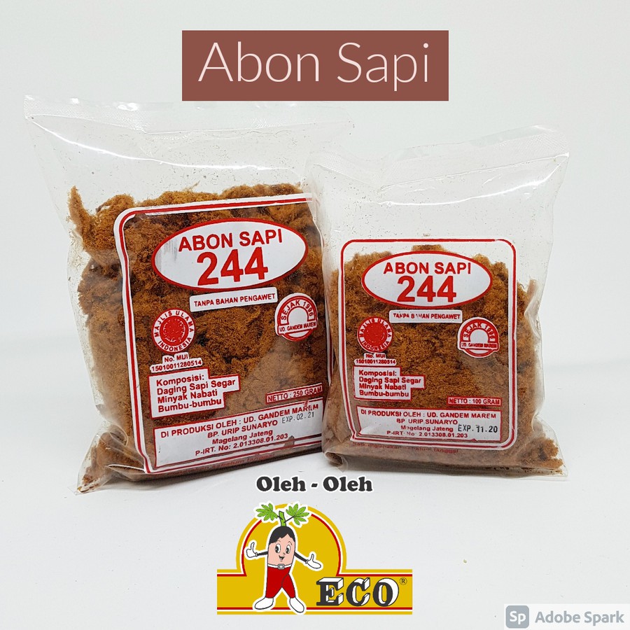 

Abon Sapi Spesial 244 - Kecil 100gr