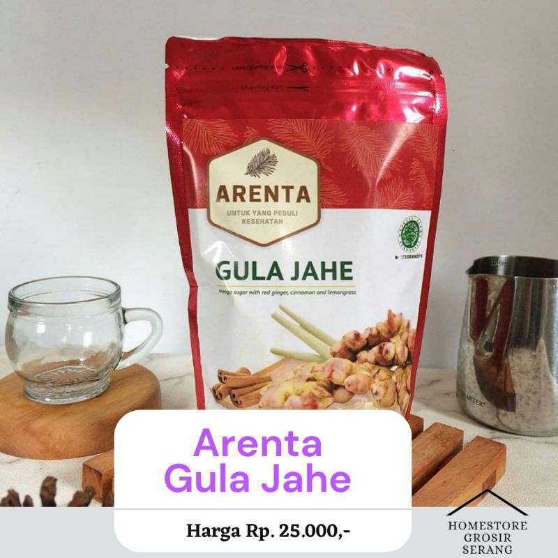 

TERMURAH GULA JAHE HERBAL ARENTA